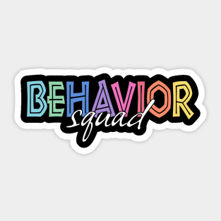 Behavior-Squad Original Sticker